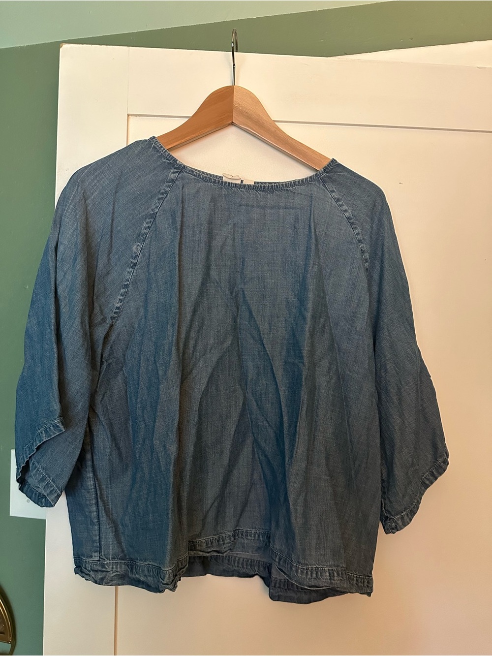 GAP Chambray Blue Women's Tunic Top